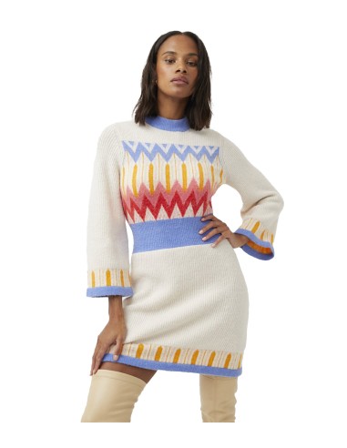 French Connection - Vestido Neya Fair Isle