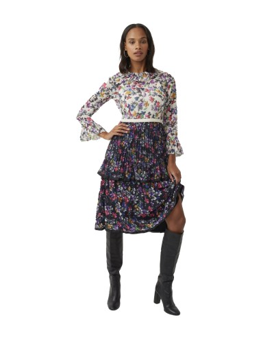 French Connection - Vestido Alianna Mix