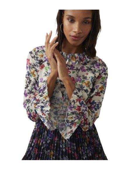 French Connection - Vestido Alianna Mix