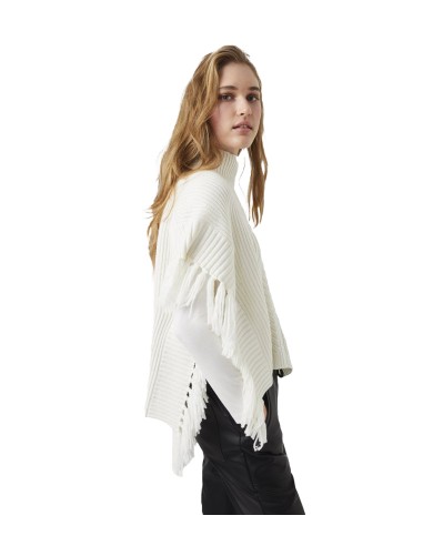 French Connection - Jersey Lacey Fringed Roll