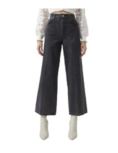 French Connection - Pantalón Piper Organic Denim Wide Leg
