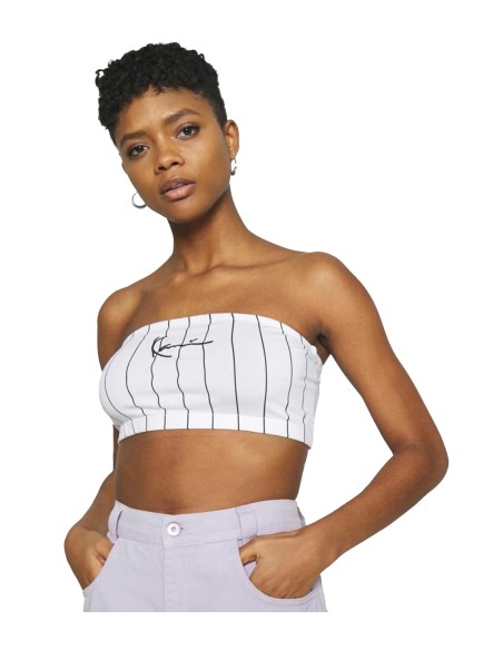 Karl Kani - Top Bandeau Small Signature Pinstripe