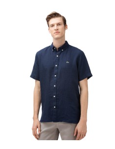 Lacoste - Camisa Regular Fit Linen