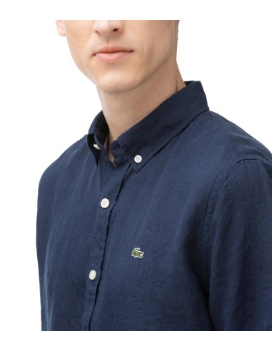 Lacoste - Camisa Regular Fit Linen