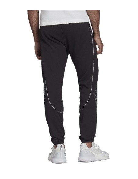Pantalones Sweatpant Q1 Black Hombre Negro