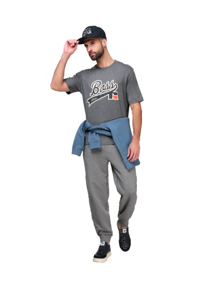 BOSS x Russell Athletic - Camiseta Relaxed Fit Exclusive Logo