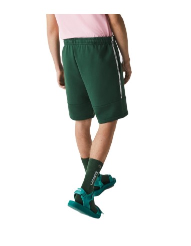 Lacoste - Pantalón Corto con Franjas Laterales