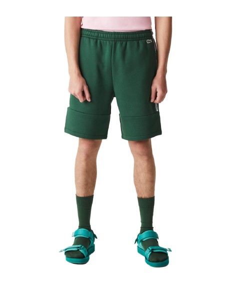 Lacoste - Pantalón Corto con Franjas Laterales