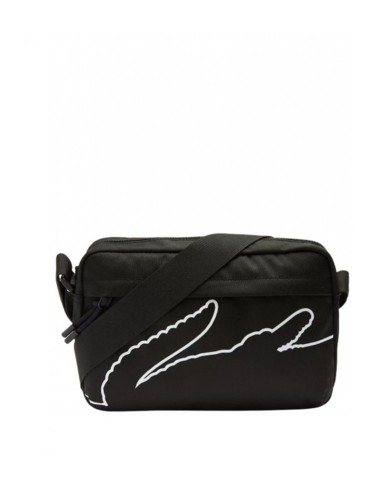 Lacoste - Bolso para Hombre Negro