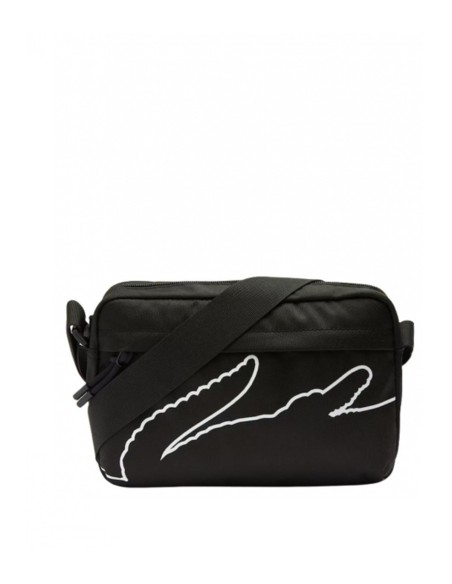 Lacoste - Bolso para Hombre Negro