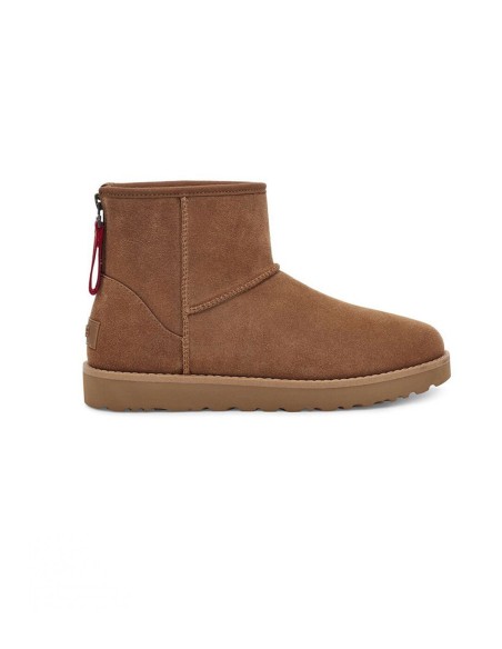 UGG - Botas W Classic Mini Logo Zip