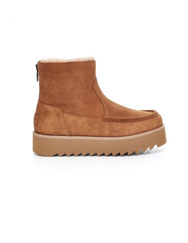 UGG - Botas para Mujer Marrones - Classic Rising Heel Zip
