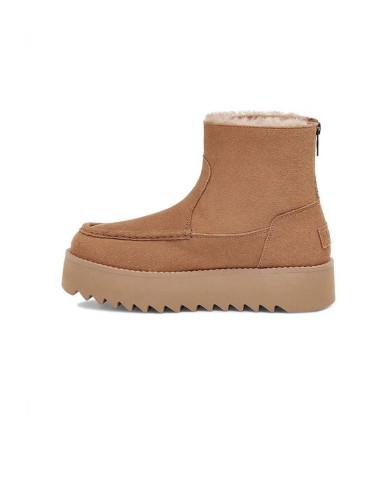UGG - Botas para Mujer Marrones - Classic Rising Heel Zip