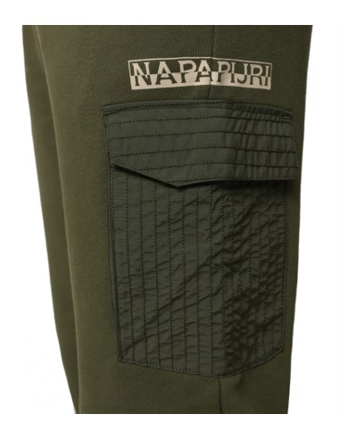 Napapijri - Pantalón para Hombre Verde - Cargo