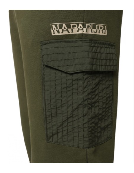 Napapijri - Pantalón para Hombre Verde - Cargo