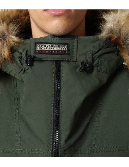 Napapijri - Chaqueta para Hombre Verde - Parka