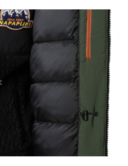 Napapijri - Chaqueta para Hombre Verde - Parka