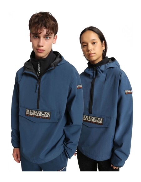 Napapijri - Chaqueta Unisex Azul - Canguro