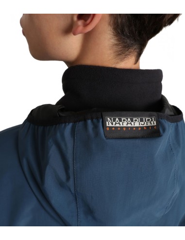 Napapijri - Chaqueta Unisex Azul - Canguro