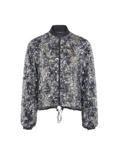 French Connection - Chaqueta Binalo de Lentejuelas