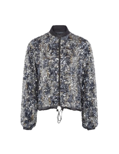 French Connection - Chaqueta Binalo de Lentejuelas