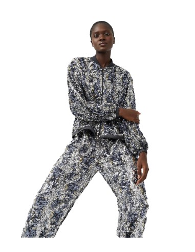 French Connection - Chaqueta Binalo de Lentejuelas