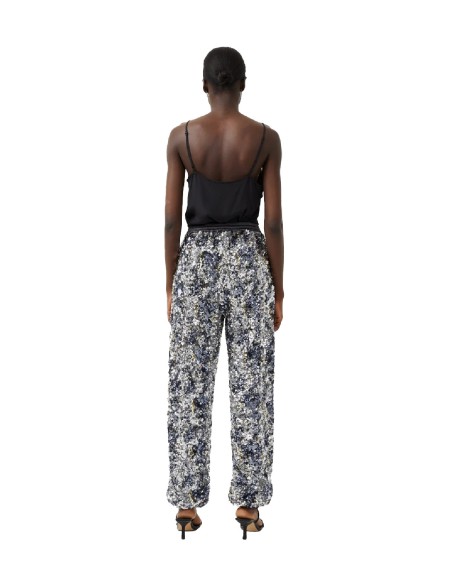 French Connection - Pantalón Jogger Binalo de Lentejuelas