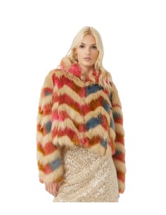 French Connection - Chaqueta Dallow Faux Fur