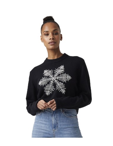 French Connection - Jersey Bordado Muri Snowflake