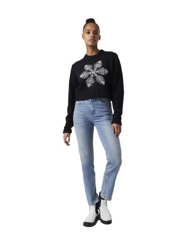 French Connection - Jersey Bordado Muri Snowflake