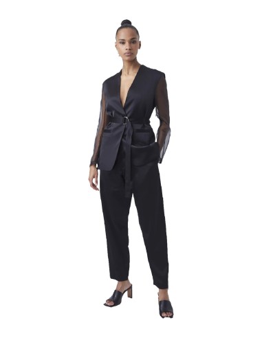 French Connection - Chaqueta de Traje Enid Satinada