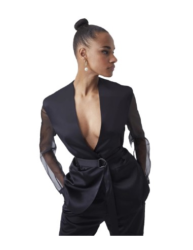 French Connection - Chaqueta de Traje Enid Satinada