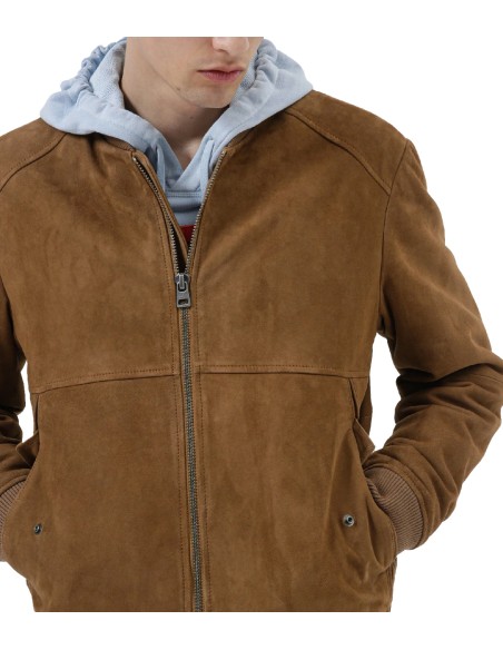 Hugo Boss - Chaqueta Bomber Suede