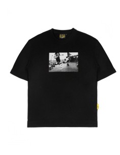 Wasted Paris - Camiseta para Hombre Negra - Glory Wasted X Charles Peterson