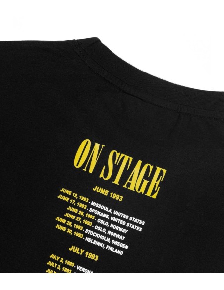 Wasted Paris - Camiseta para Hombre Negra - Glory Wasted X Charles Peterson