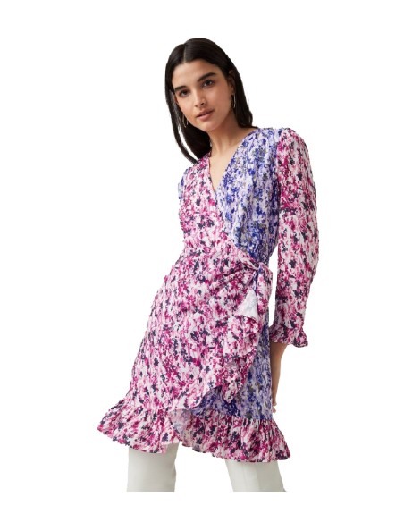 French Connection - Vestido Courtney Crepe Wrap