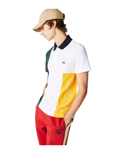 Polos Chemise Col Bord-Cotes Ma Hombre Rojo