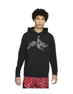 Jersey M J Df Air Flc Gfx Po Hombre1 Negro