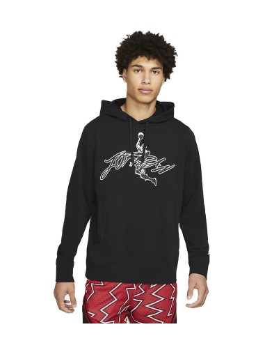 Jersey M J Df Air Flc Gfx Po Hombre1 Negro