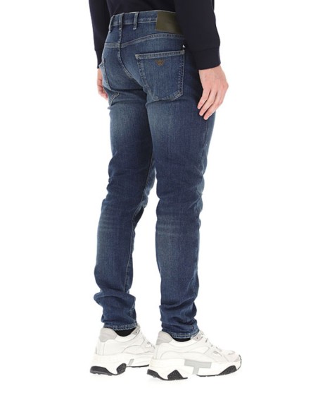 Emporio Armani - Pantalón Hombre Azul