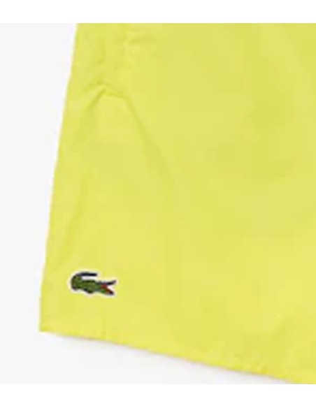 Lacoste - Bañador Corto Amarillo
