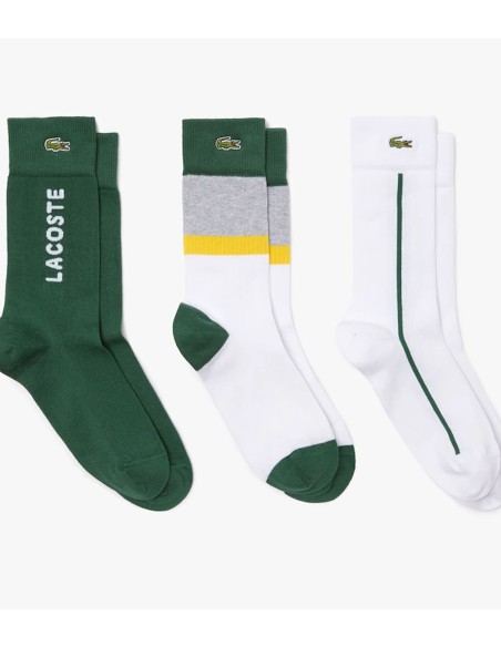 Lacoste - Pack Tres Calcetines