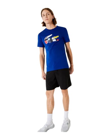 Lacoste - Camiseta Sport con Logo
