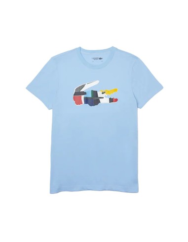 Lacoste - Camiseta Sport con Logo
