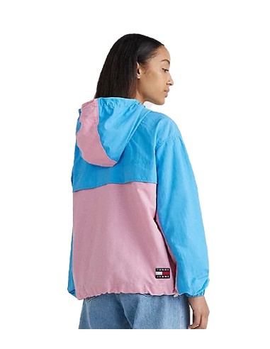 Tommy Jeans - Cortavientos Chicago con Diseño Color Block