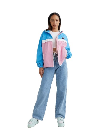 Tommy Jeans - Cortavientos Chicago con Diseño Color Block