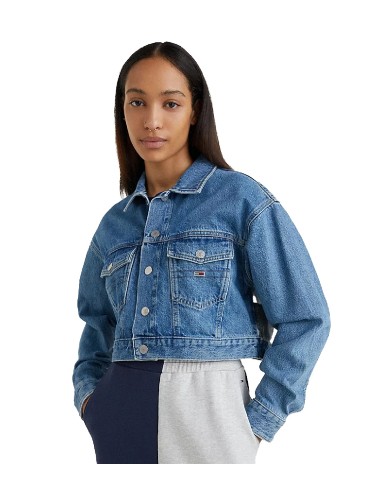Tommy Jeans - Cazadora Trucker Cropped