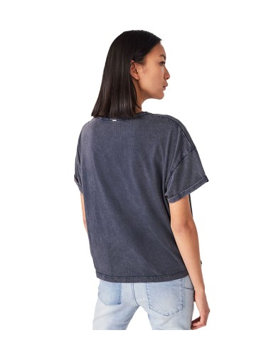 IKKS - Camiseta Stone-Wash de Algodón