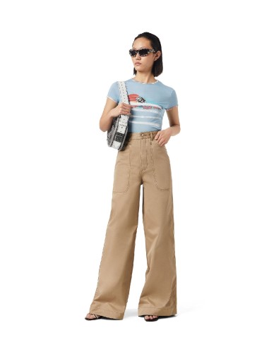 DIESEL - Pantalón Wide Bistro