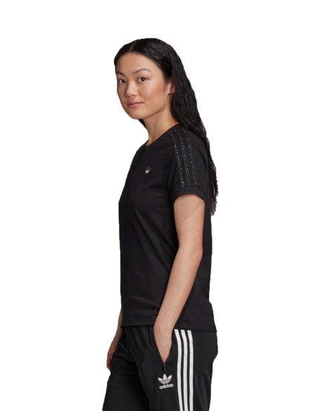 Adidas - Camiseta para Mujer Negra - Originals